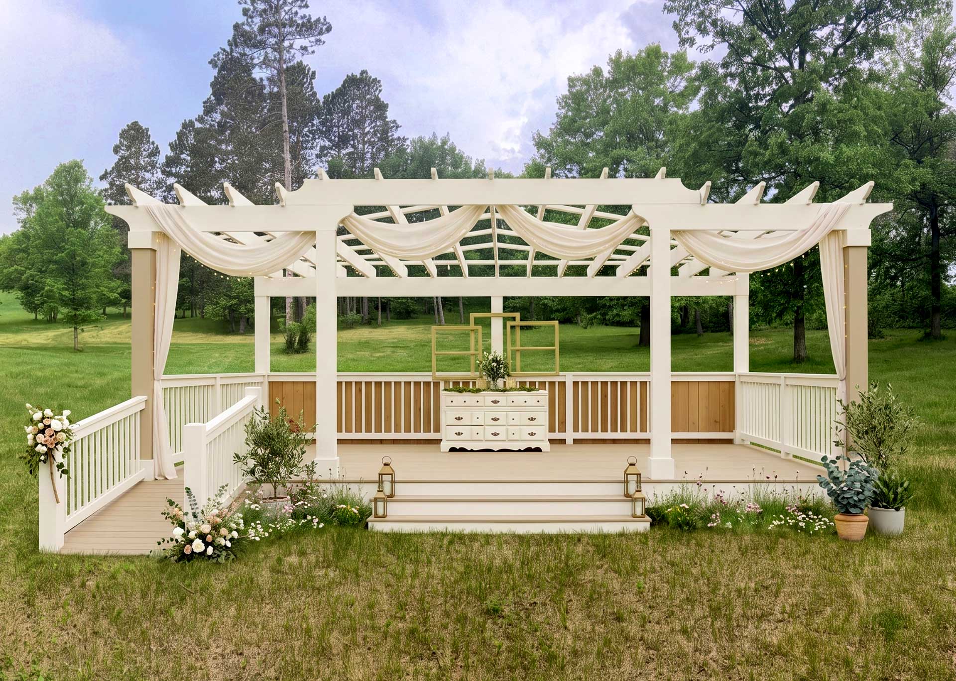 Meadows at 47° North Wedding Alter