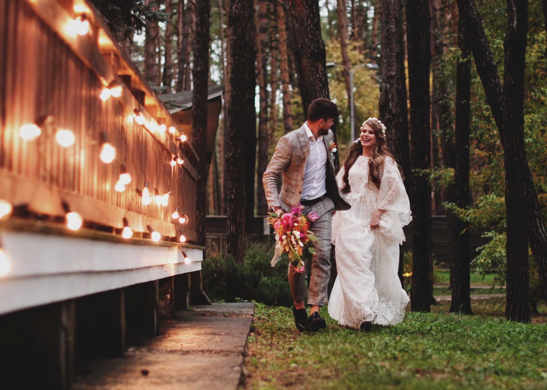 Bride and Groom Newly Wed